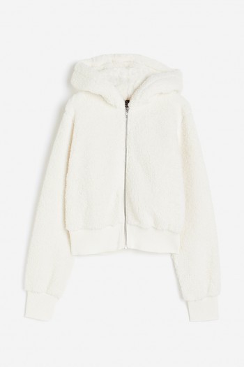 Hooded Teddy Fleece Jacket